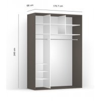 DRESSING LEX 171-240-66 C GRI/DAMO/CZP L